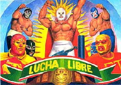 Lucha Libre - Juventino Rosas (ВИДЕО)