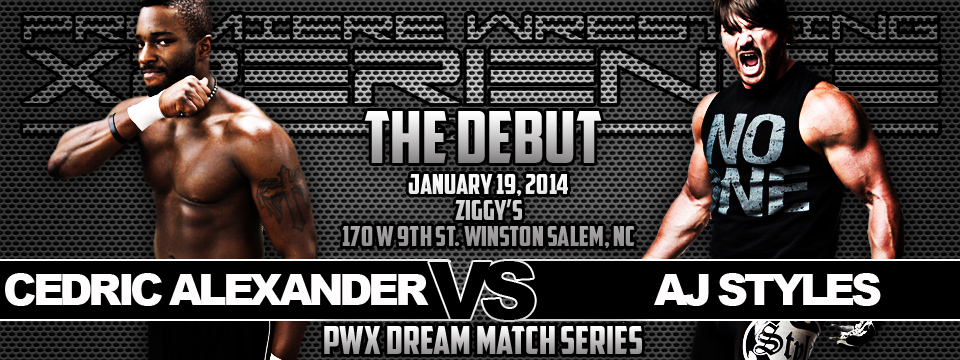 PWX Cedric Alexander vs AJ Styles 19.01.14 (ВИДЕО)