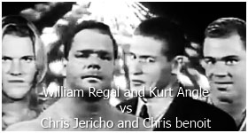 William Regal and Kurt Angle vs Chris Benoit and Chris Jericho - озвучка от WWR